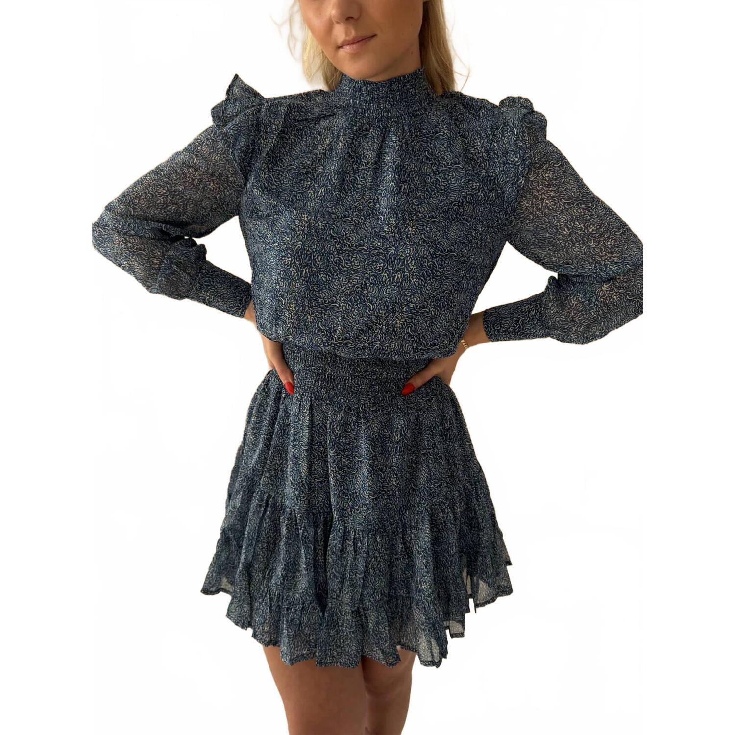 New Sincerely Ours Juliette Mini Dress In Starry Night